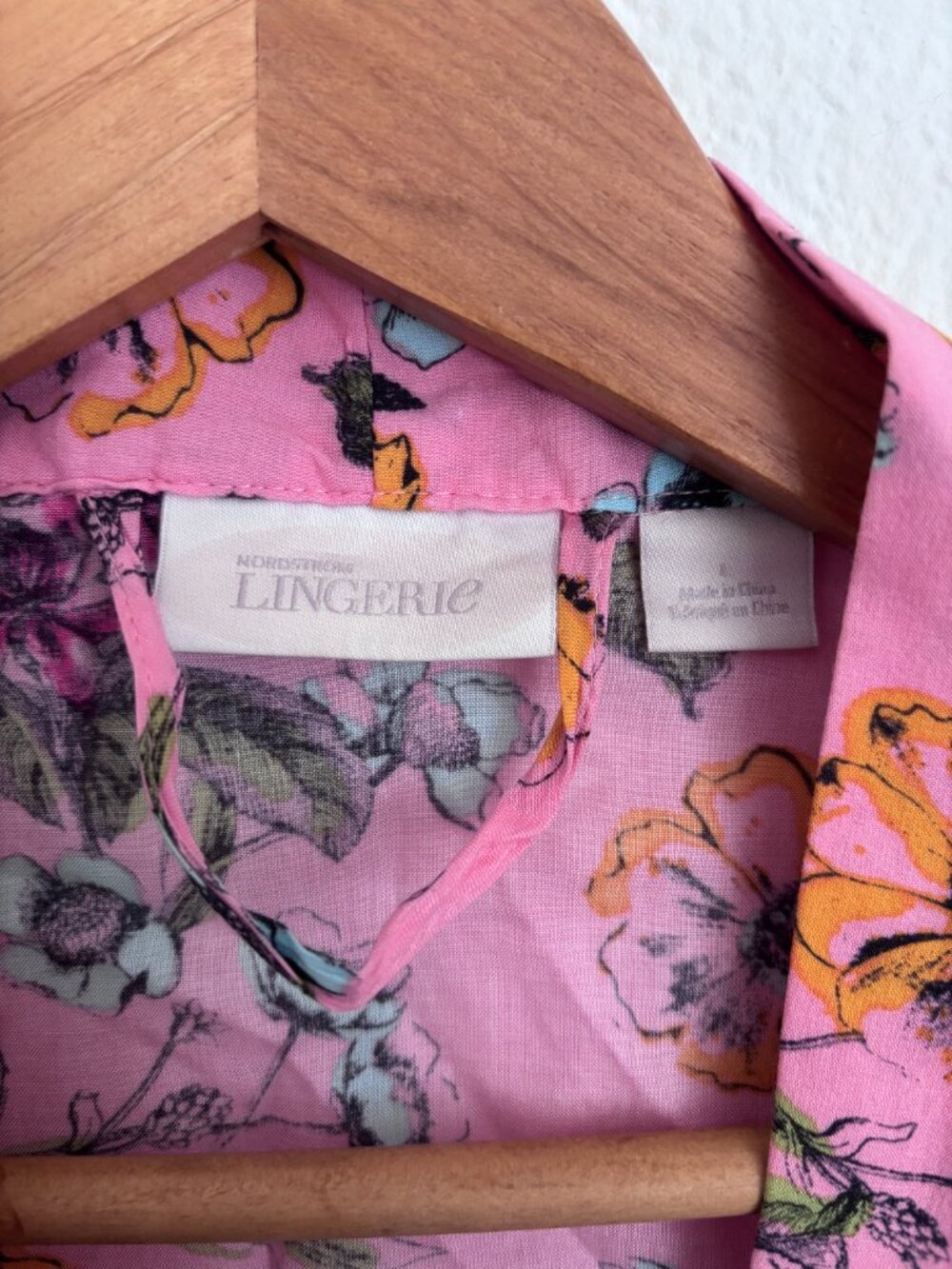 Nordstrom Sleepwear's Robe Womens Large Floral Print - Picture 2 of 3